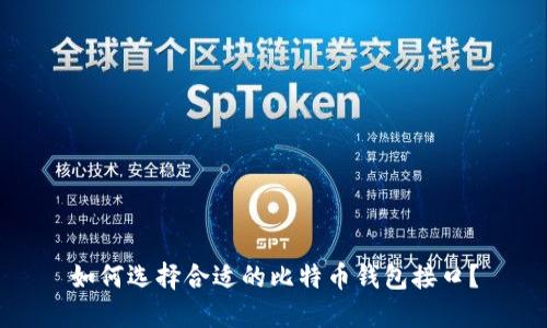 如何选择合适的比特币钱包接口?