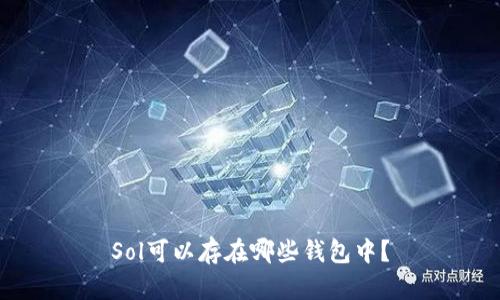 Sol可以存在哪些钱包中?