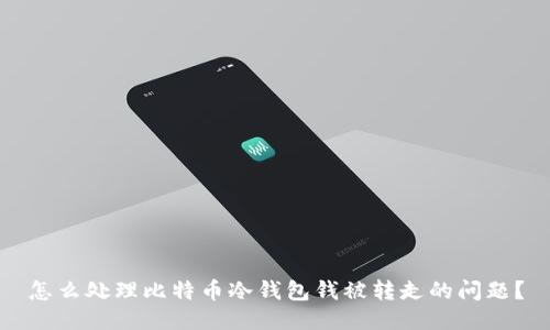 怎么处理比特币冷钱包钱被转走的问题?