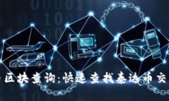 泰达币区块查询:快速查找泰达币交易记录