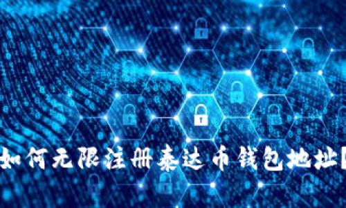 如何无限注册泰达币钱包地址?
