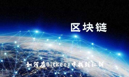 如何在BitKeep中找到私钥