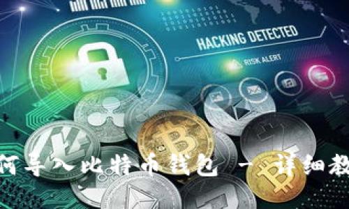 如何导入比特币钱包 - 详细教程