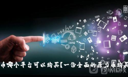 原力币哪个平台可以购买?一份全面的原力币购买指南