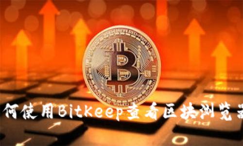 如何使用BitKeep查看区块浏览器?