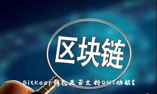 BitKeep钱包是否支持ONT功能?