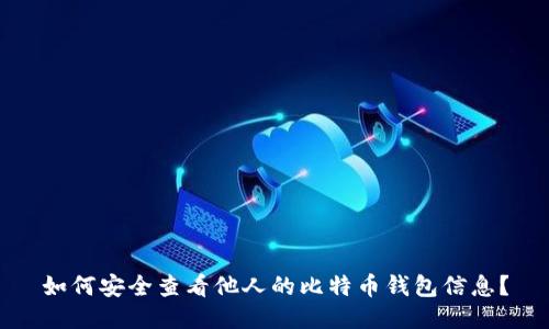 如何安全查看他人的比特币钱包信息?