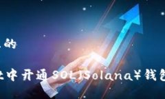 思考一个接近且的如何在tpWallet中开通SOL（Solan